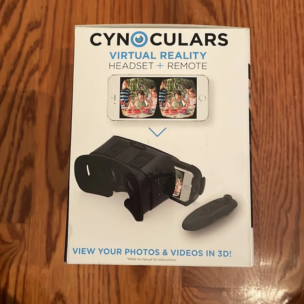 Cynoculars Mobile Virtual Reality Headset with Remote As Seen On TV VR GAMES